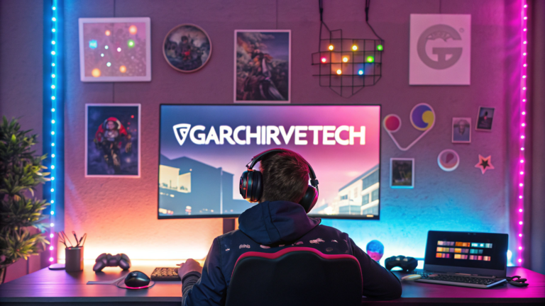 tgarchirvetech-gaming-with-text