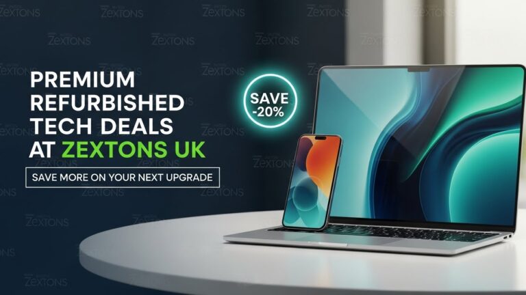 Premium Refurbished Tech Deals at Zextons UK Save More on Your Next Upgrade